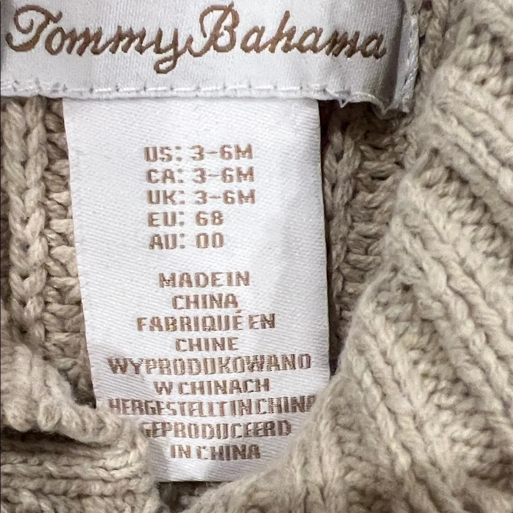 Ralph Lauren Kids Tan Knit Sweater Size 3-6 months - Picture 2 of 7
